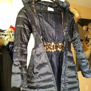 Laundry Navy Blue Puffer Size S